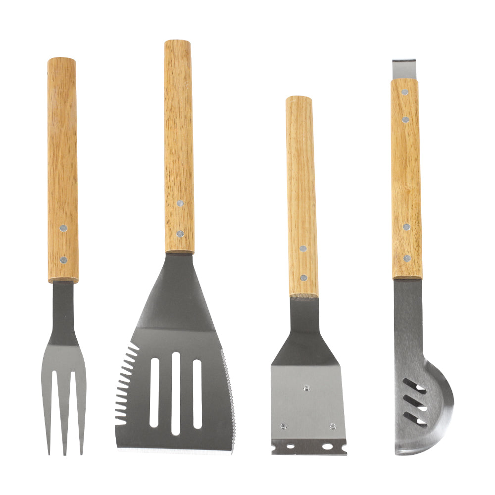 Ember Chief 4 Piece BBQ Utensil Set