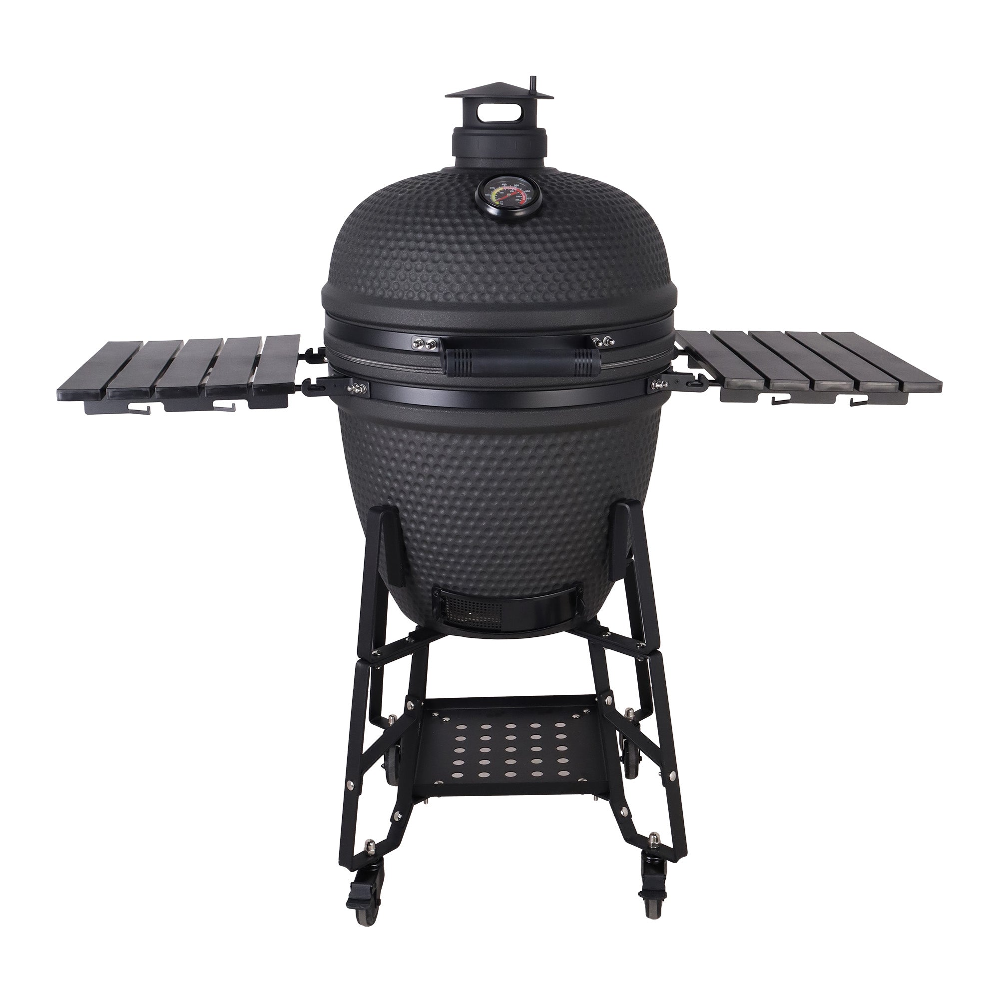 #Casa Lusso 21" Egg BBQ Colour Options_casa lusso flat black bubble glazed kamado
