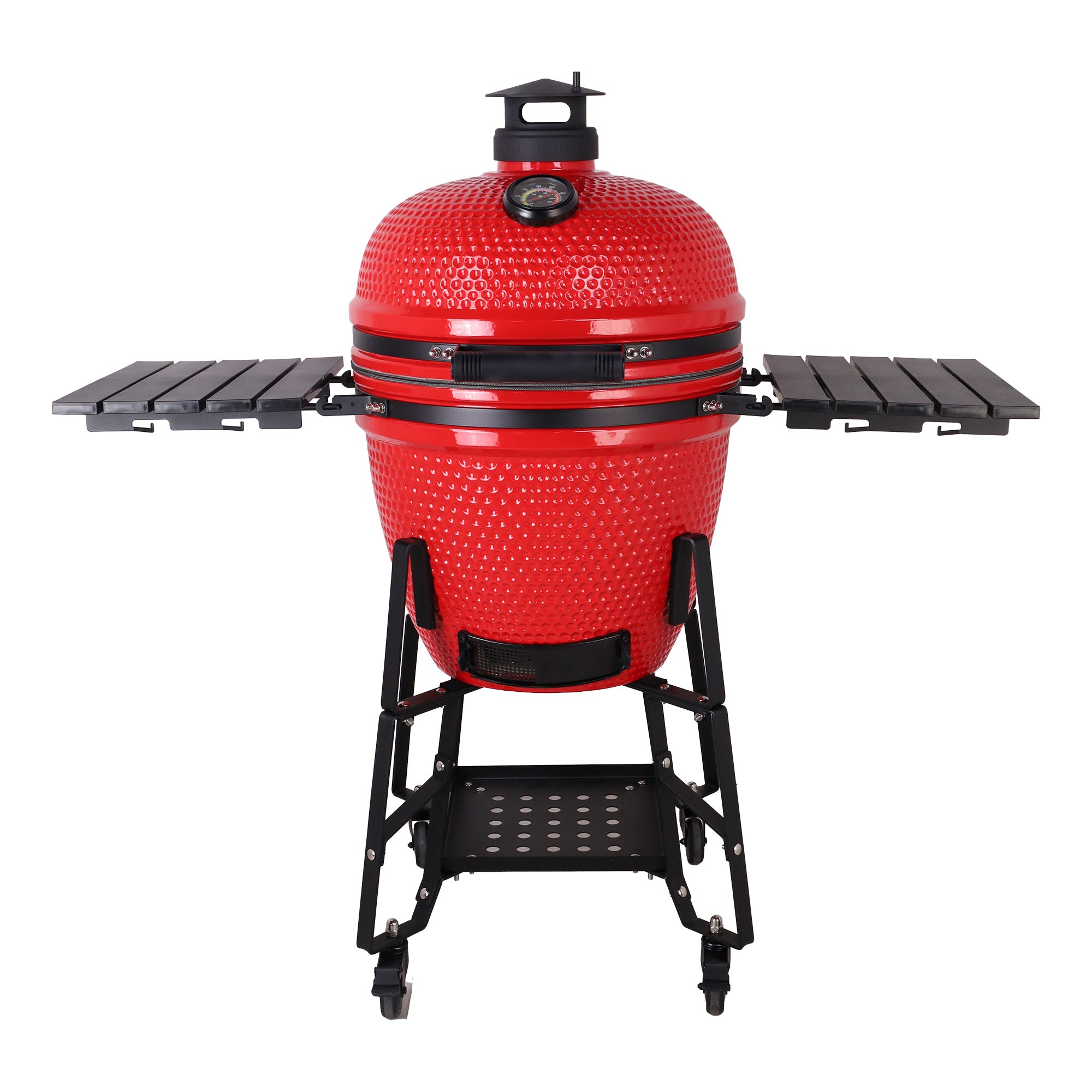 #Casa Lusso 21" Egg BBQ Colour Options_casa lusso flame red kamado