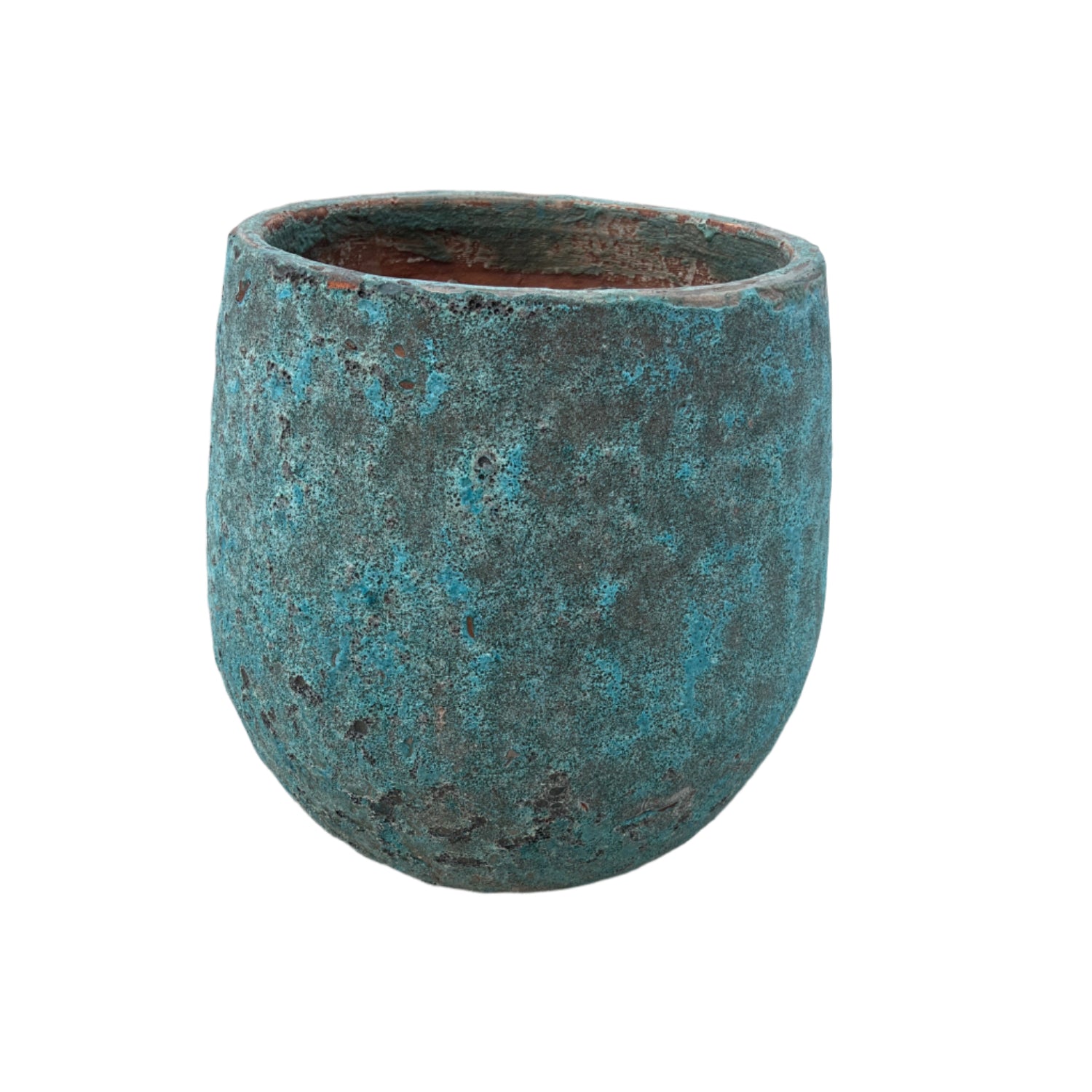 Green Atlantis Lava Rock Low Jam Pots S3