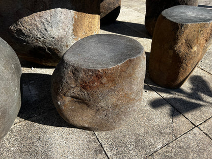 Granite Stone Table & Stools