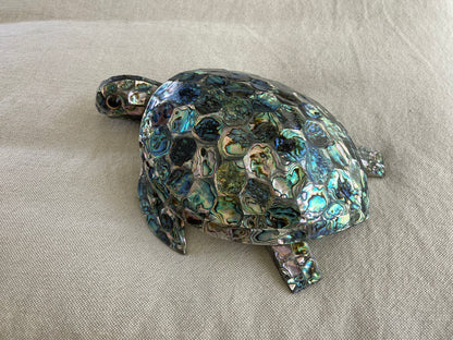 Mexican Abalone Shell Turtle Decore