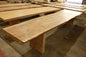 Rustic suar 12 seater timber indoor & outdoor dining table