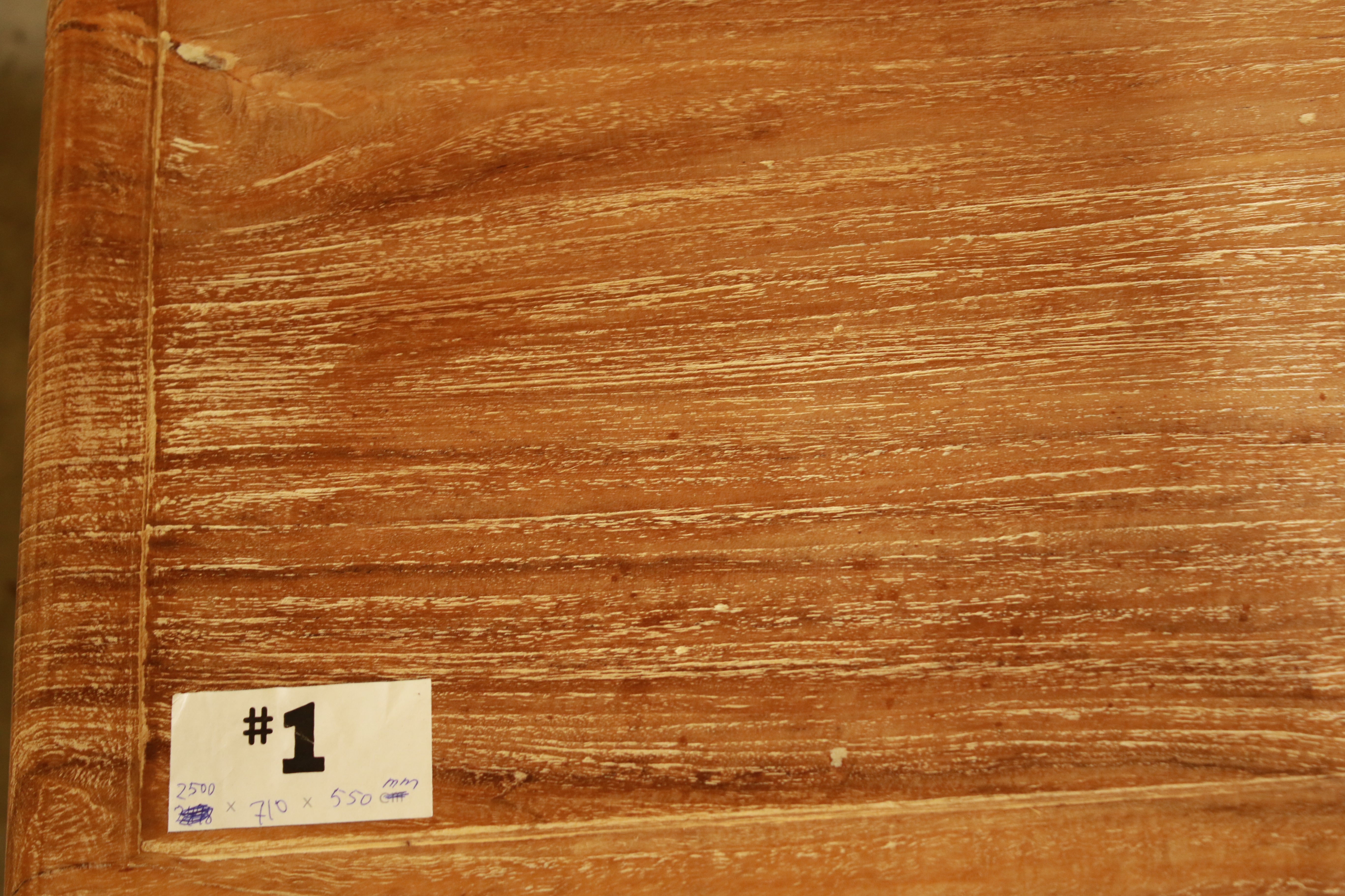 Rustic suar timber indoor & outdoor dining table