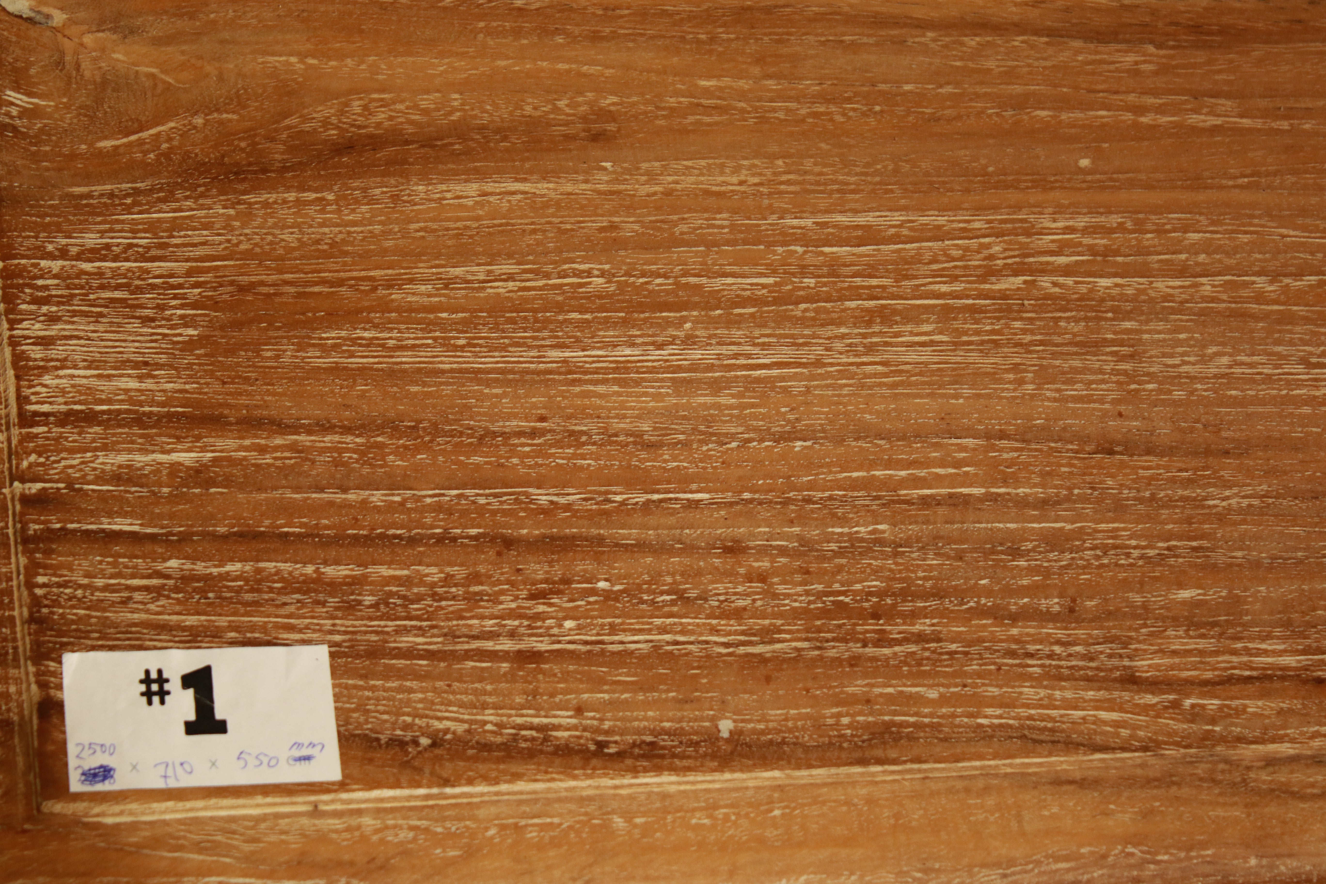 Rustic suar timber indoor & outdoor dining table