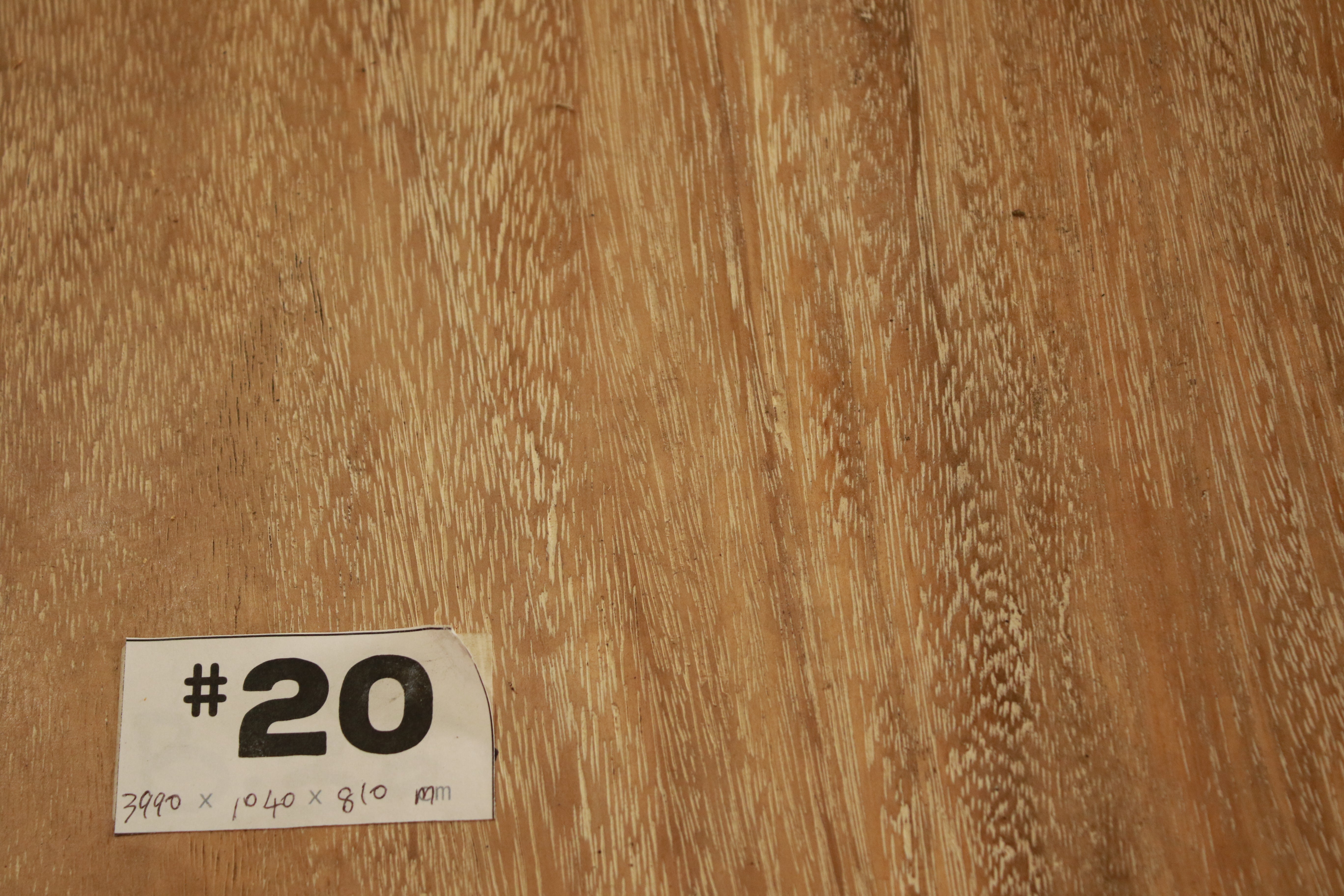 Solid Suar timber indoor and outdoor rustic handmade dining table