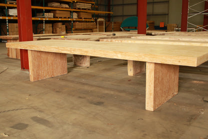 Solid Suar timber indoor and outdoor rustic handmade dining table