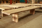 Solid Suar timber indoor and outdoor rustic handmade dining table