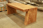 Solid Suar timber indoor and outdoor rustic handmade dining table