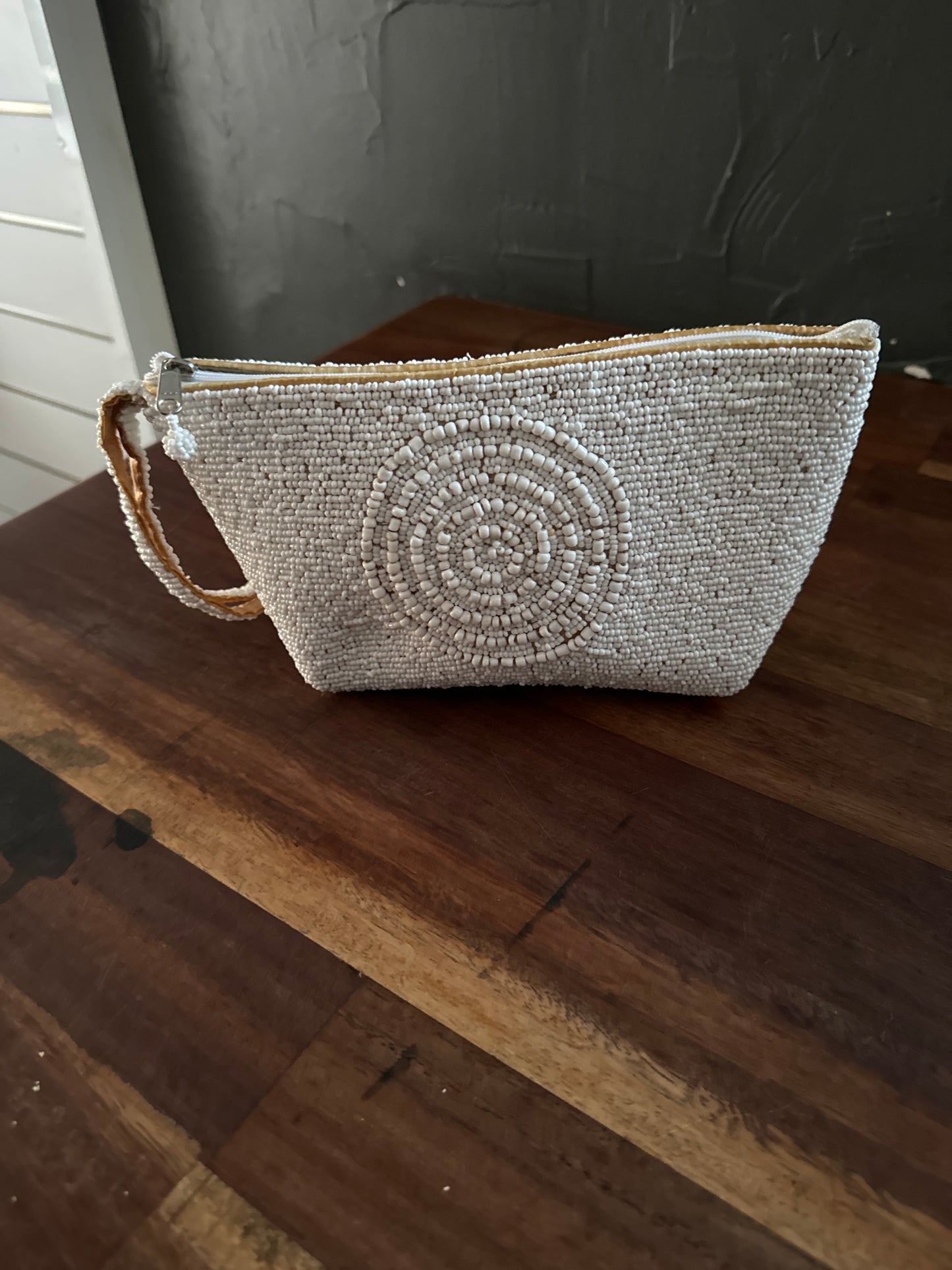 Toiletries Bag With Round Insignia