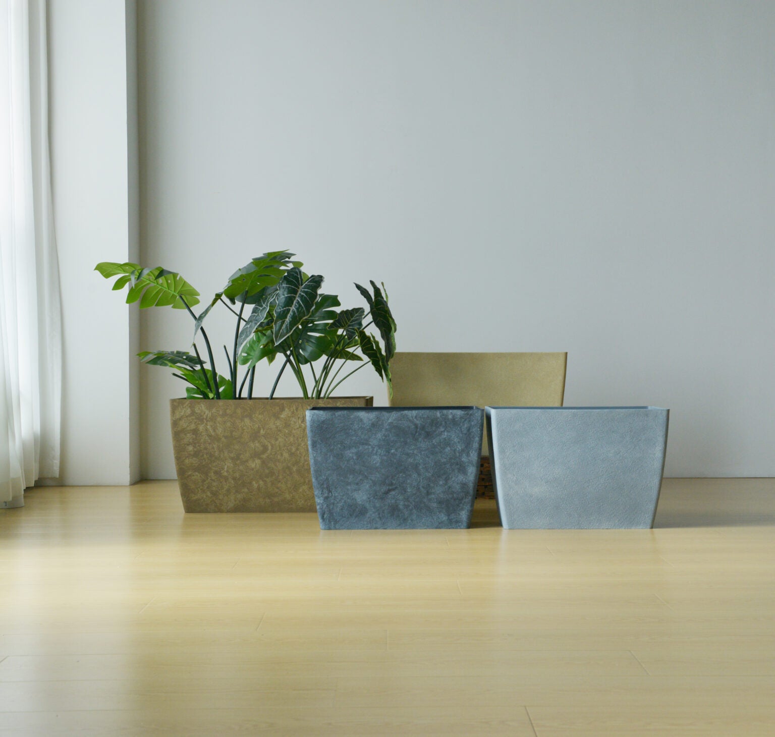 Venice Elements CUP007 Series Rectangular Trough Flower Boxes