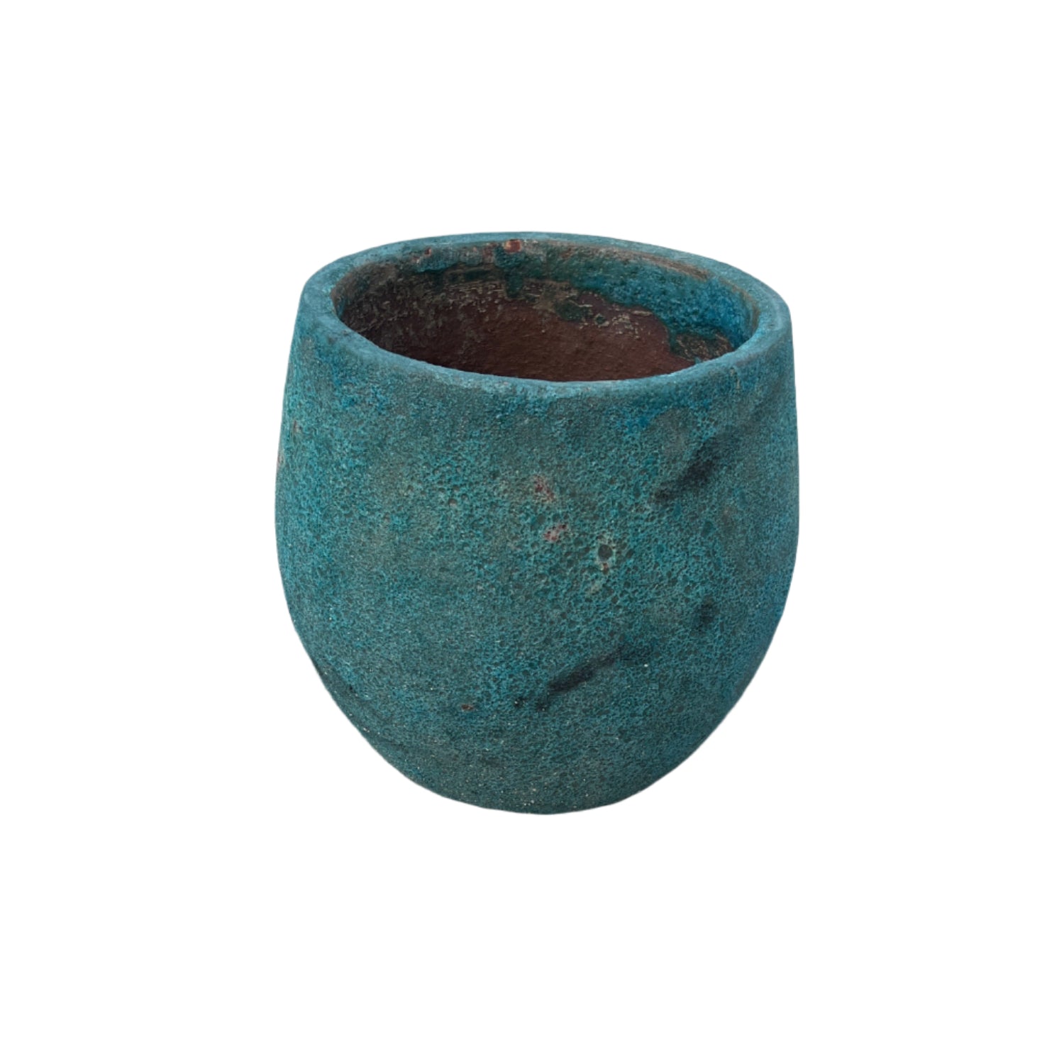 Green Atlantis Lava Rock Low Jam Pots S3