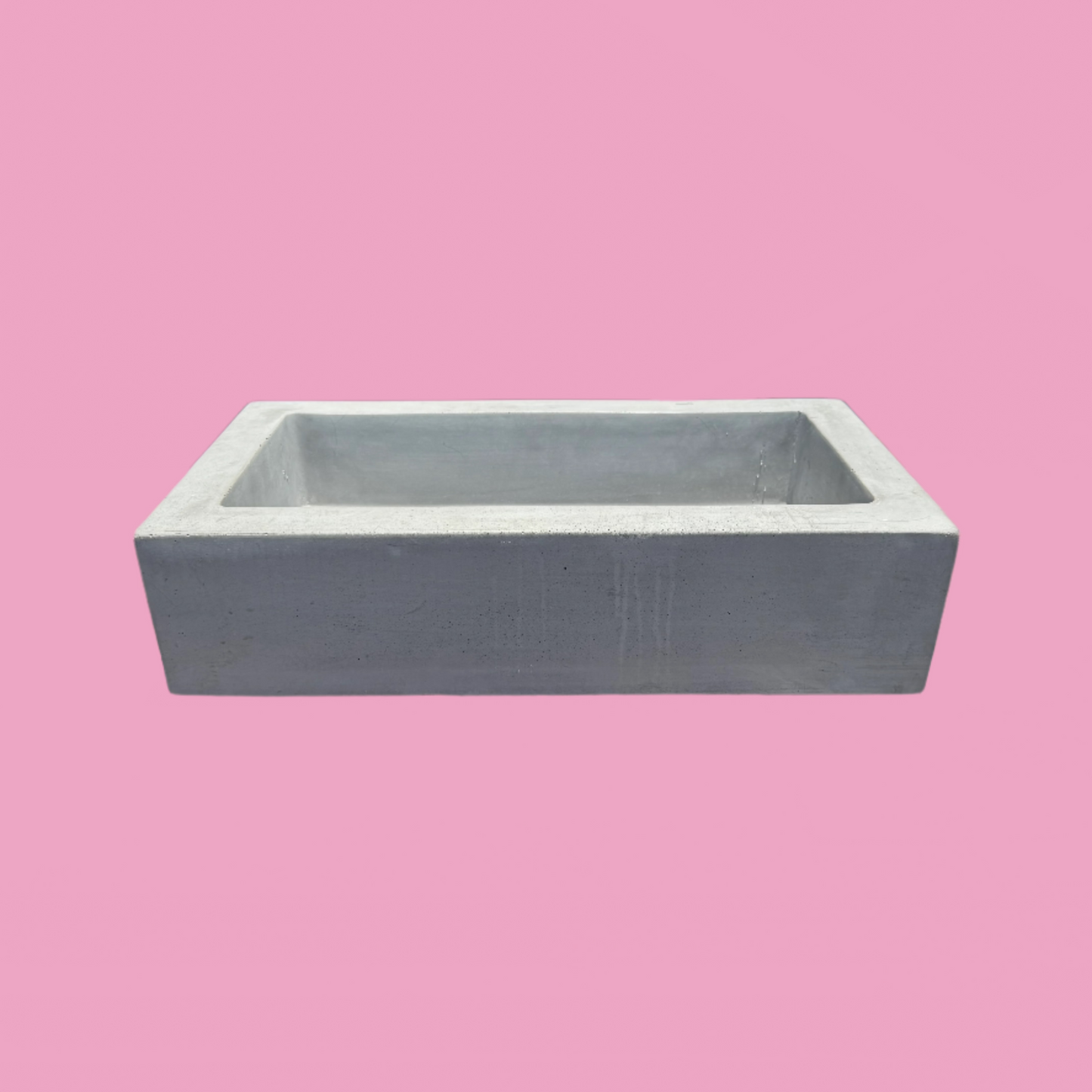 rectangular Concrete basin 101 Grey