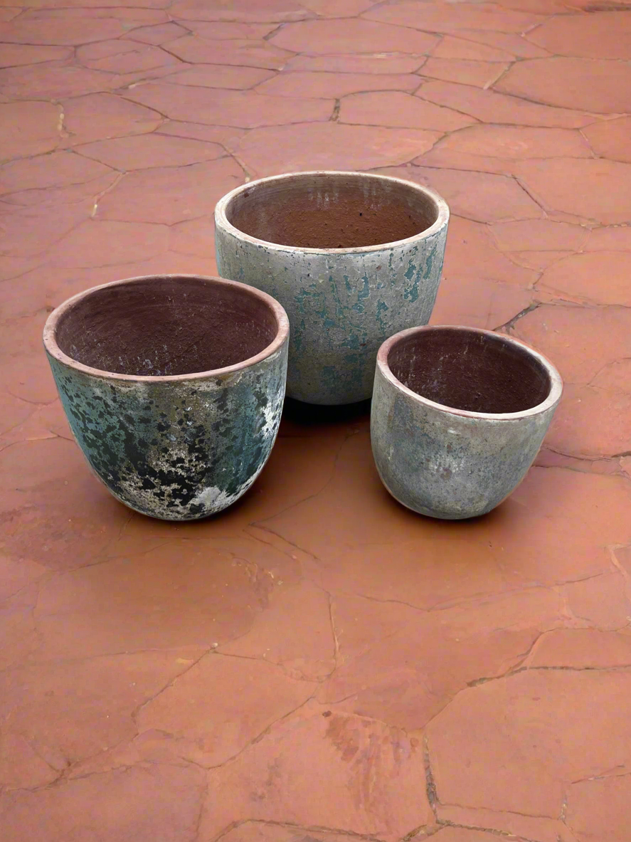 Blue Ancient Egg Pots S3