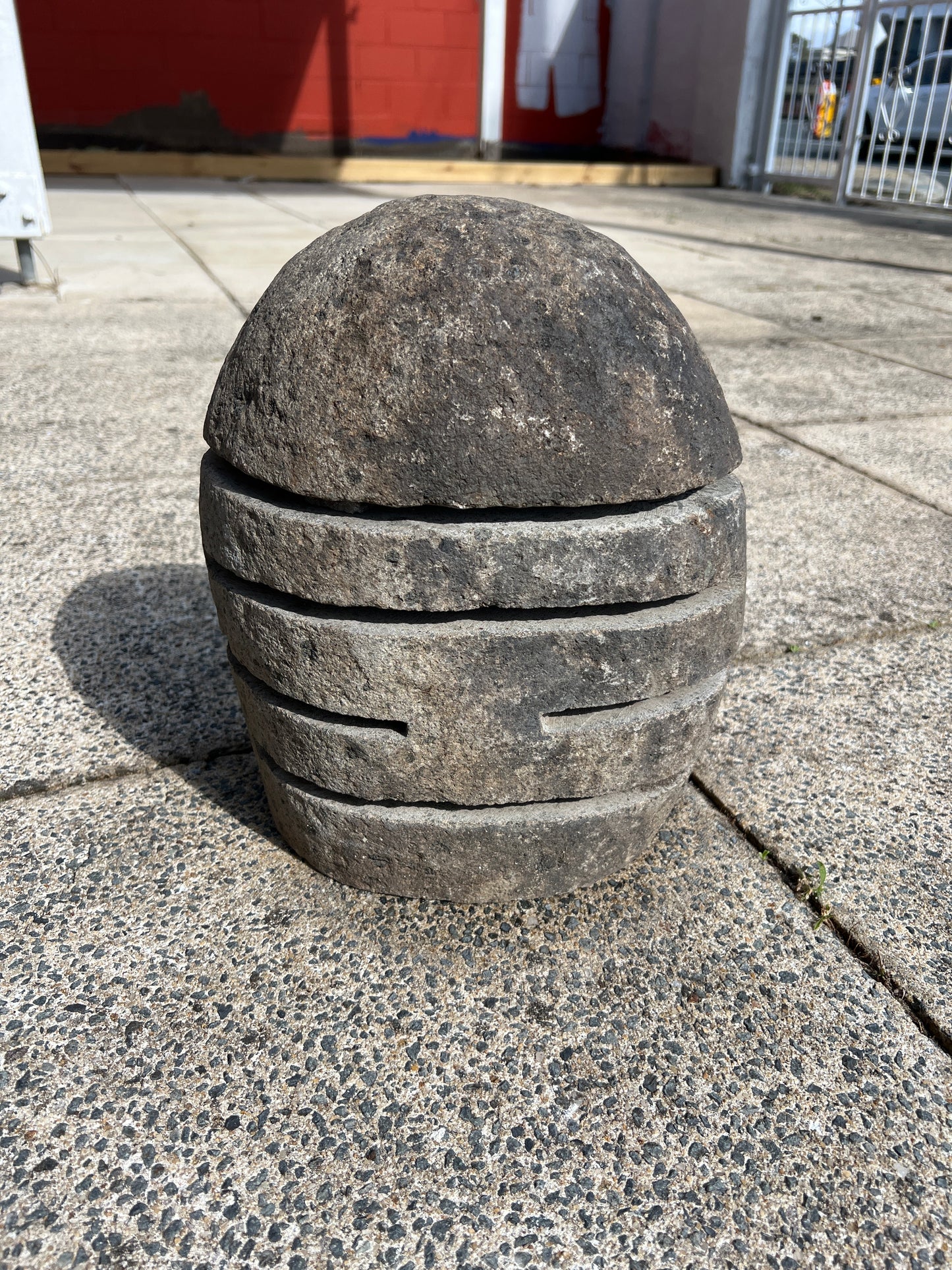 Slotted Stone Lamp 2530