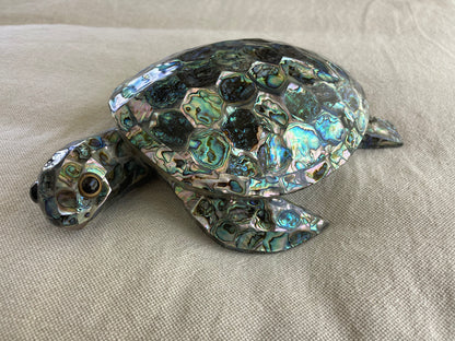 Mexican Abalone Shell Turtle Decore