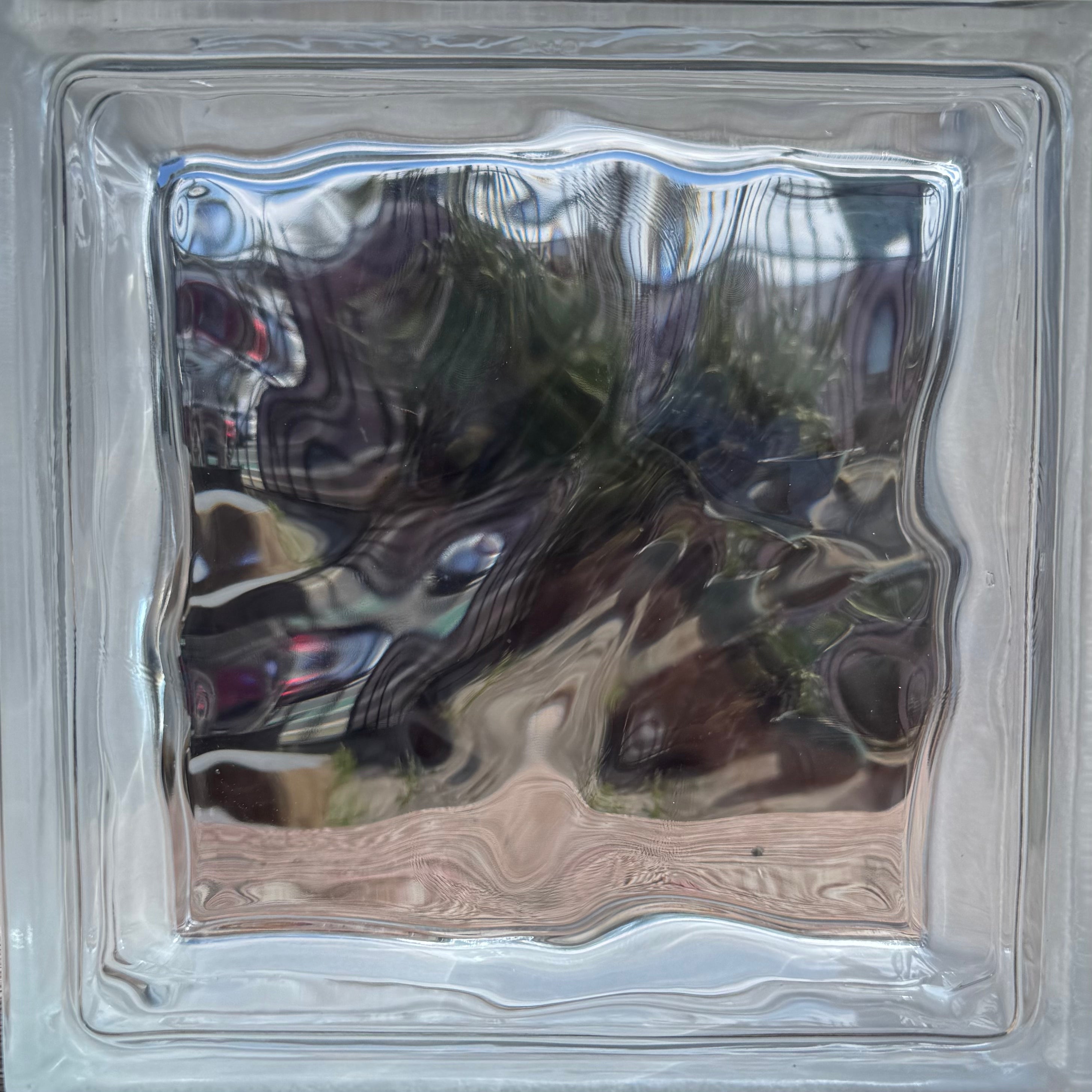 Cloudy Pattern Architectural Glass Blocks