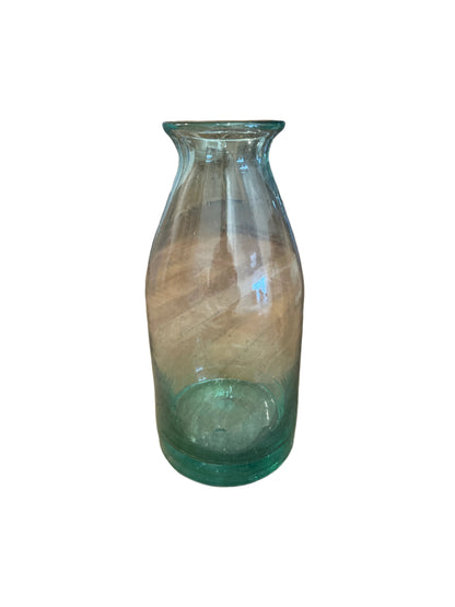 beautiful Milk jug glass vase for indoor decoration