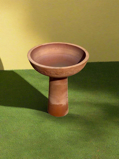 Terracotta Bird Bath