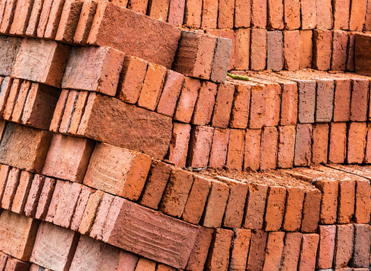 Mexican Hand Made Clay Bricks