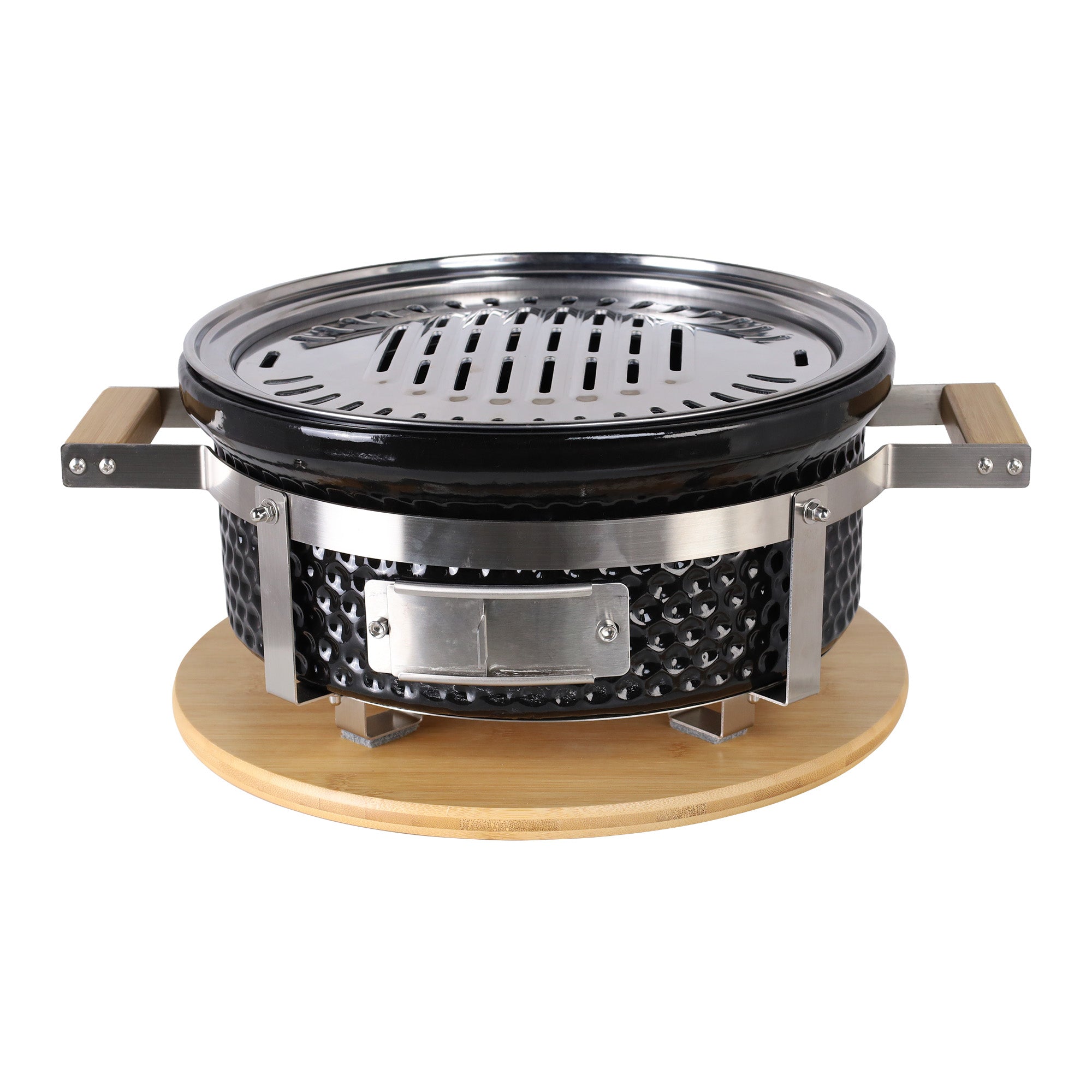 Casa Lusso Round Hibachi Grill Pan & Oil/Water Ring (pre-order)