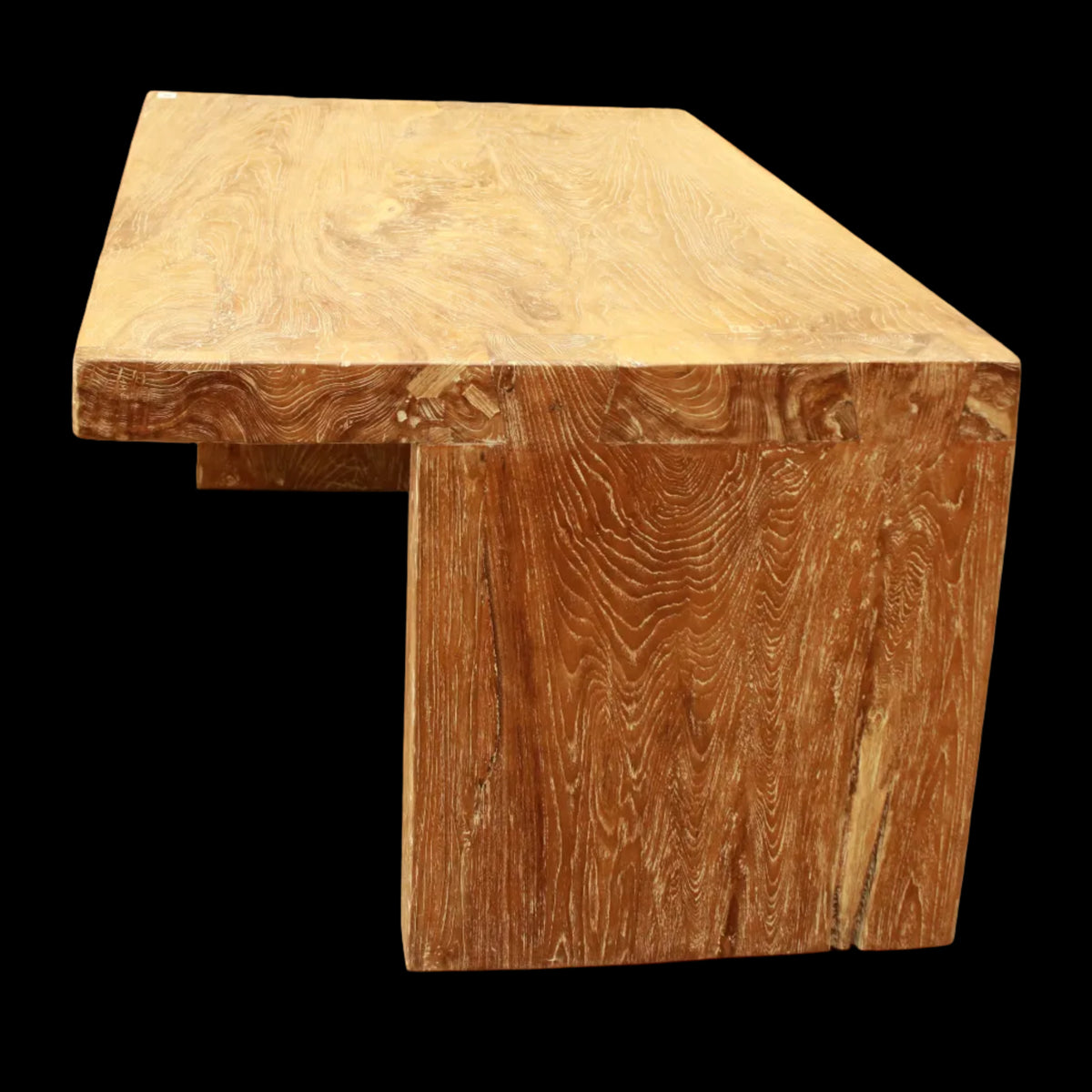 Solid Suar timber indoor and outdoor rustic handmade dining table