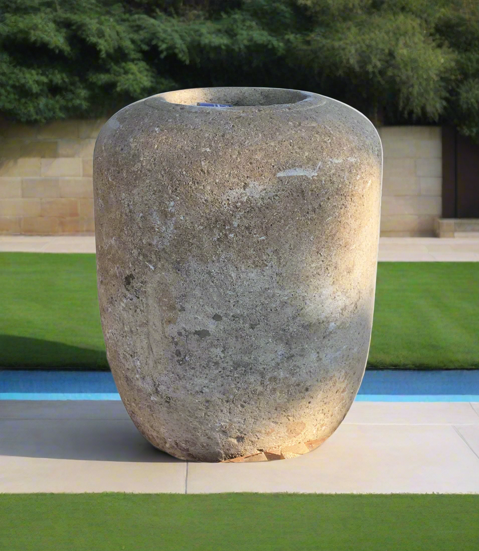 Limestone Garden Urn