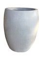 Luxurious Large White terrazzo Stone Garden Pot