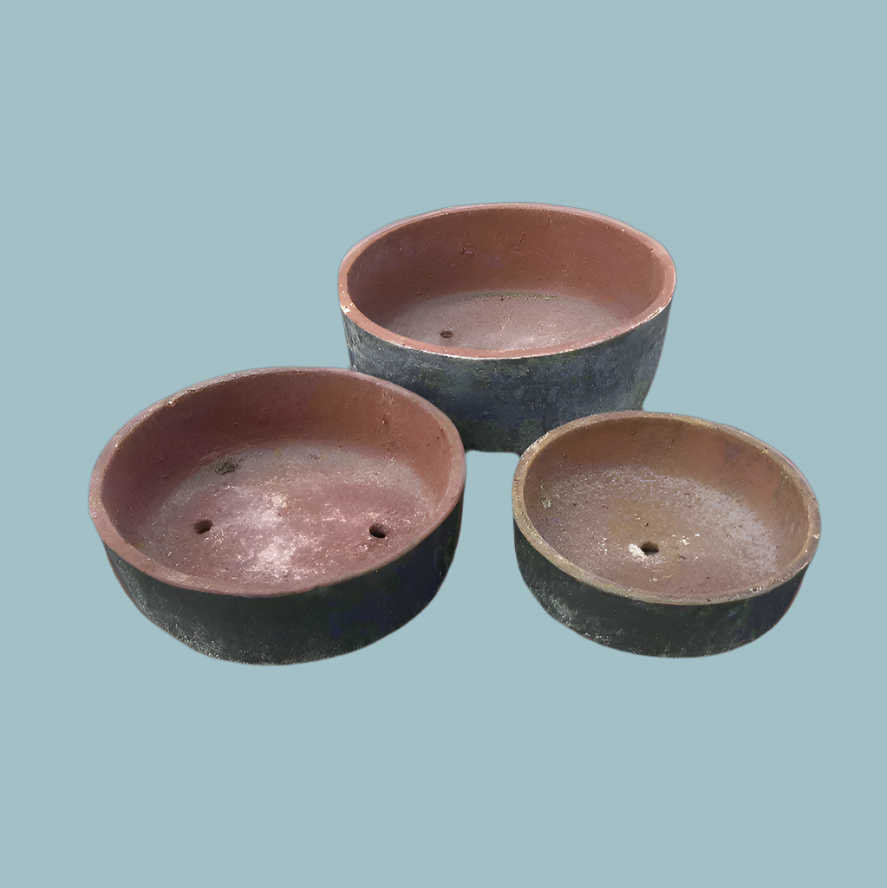 Black Succulent Bowls S3