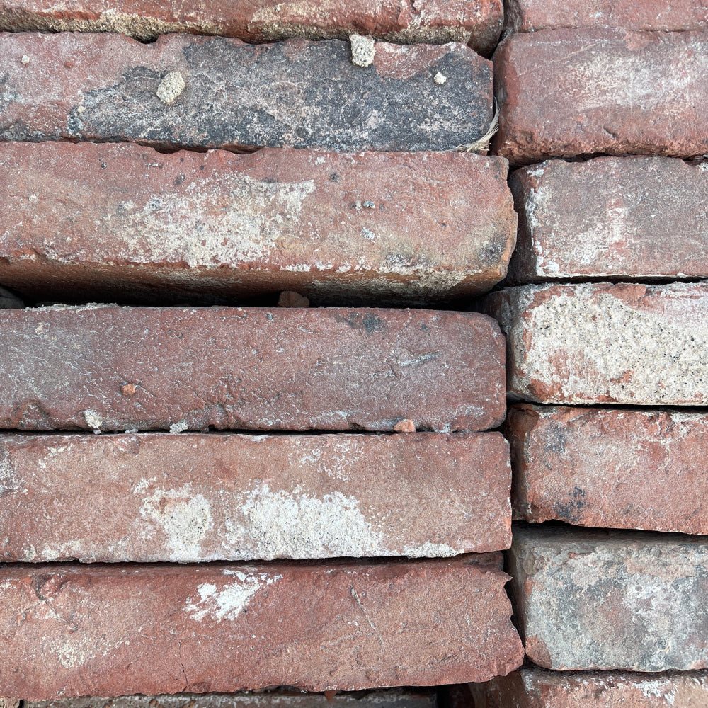 ancient red chinese tapestry bricks