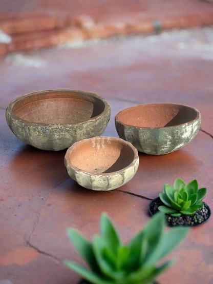 Ancient Green Mellon Bowls S3