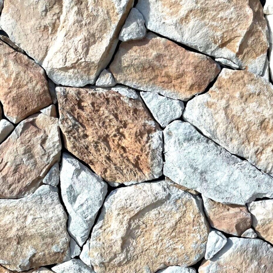 raw travertine random freeform natural Stone Cladding for building, home decoration, renovations, interior & exterior walls, garden features and feature walls.