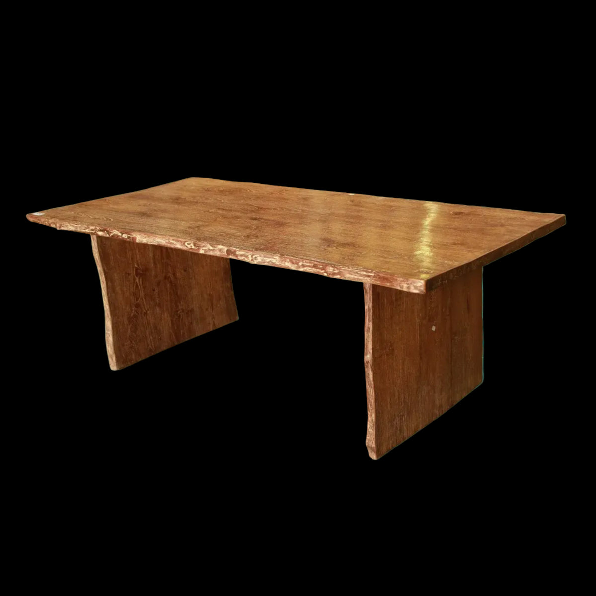 Solid Suar timber indoor and outdoor rustic handmade dining table