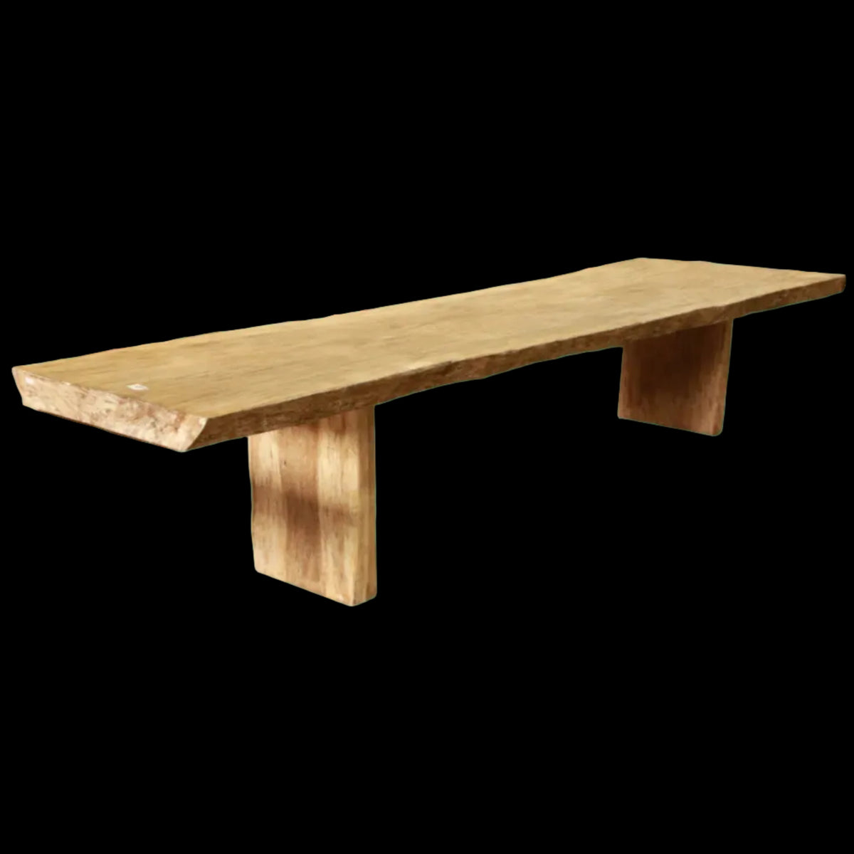 Solid Suar timber indoor and outdoor rustic handmade dining table