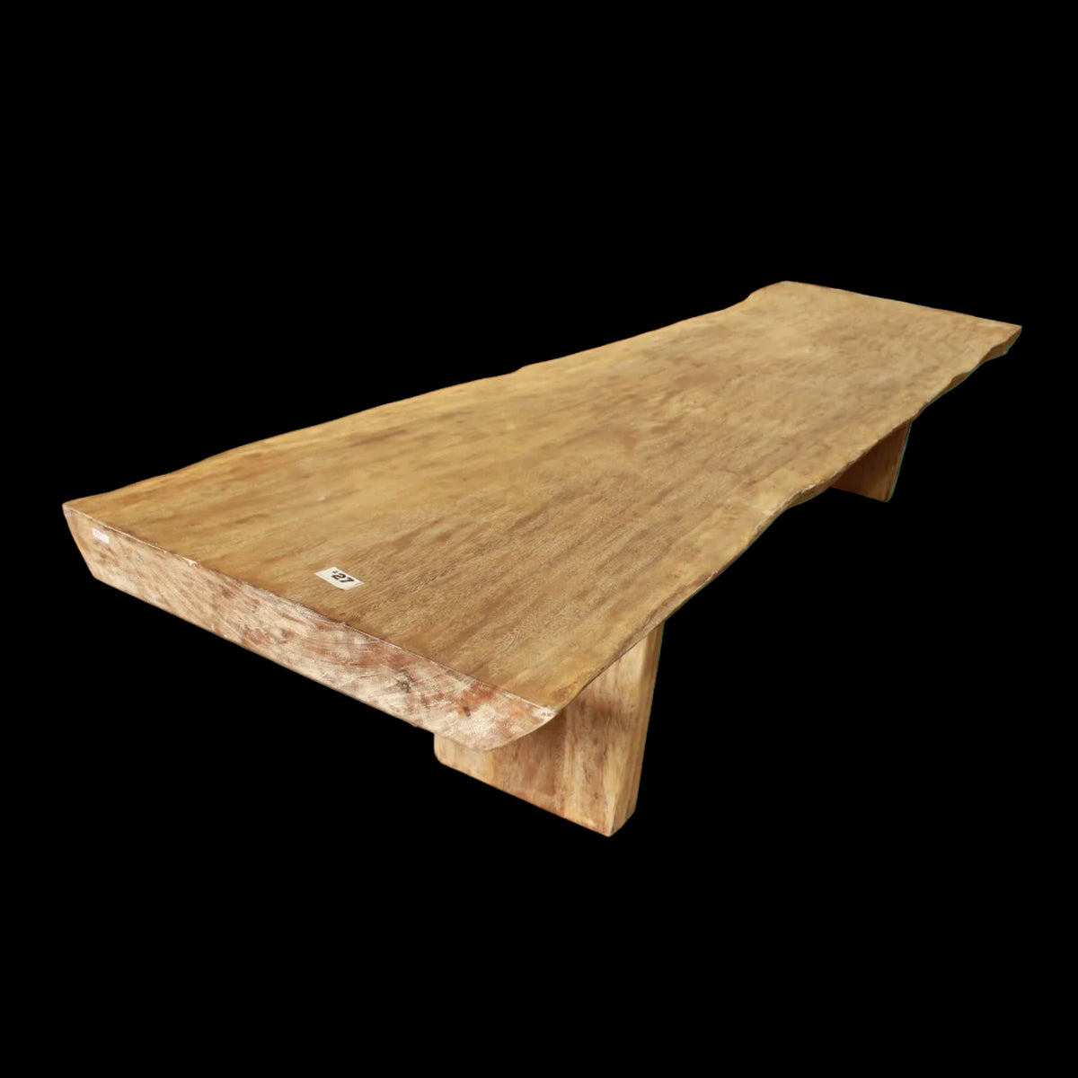 Solid Suar timber indoor and outdoor rustic handmade dining table