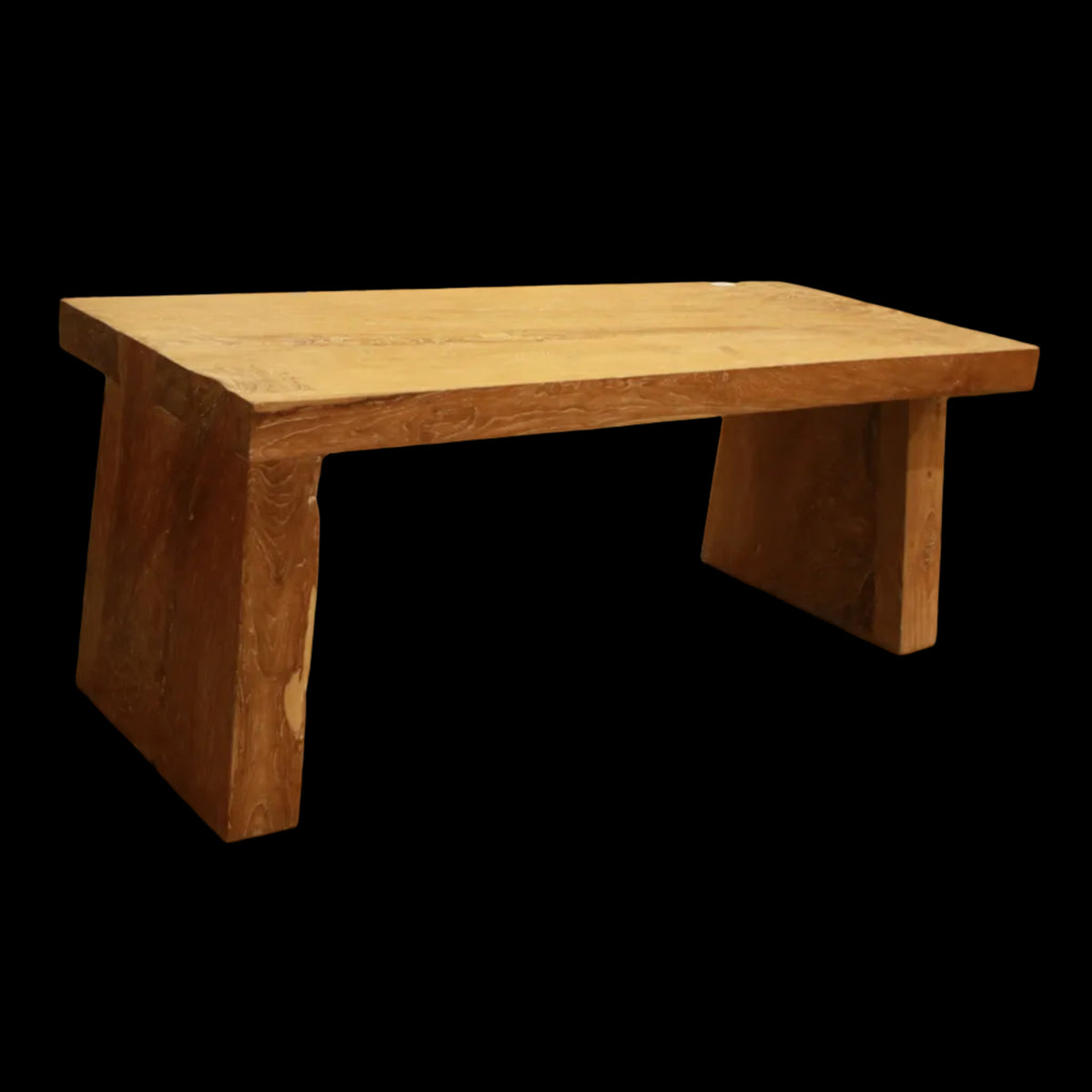 Solid Suar timber indoor and outdoor rustic handmade dining table