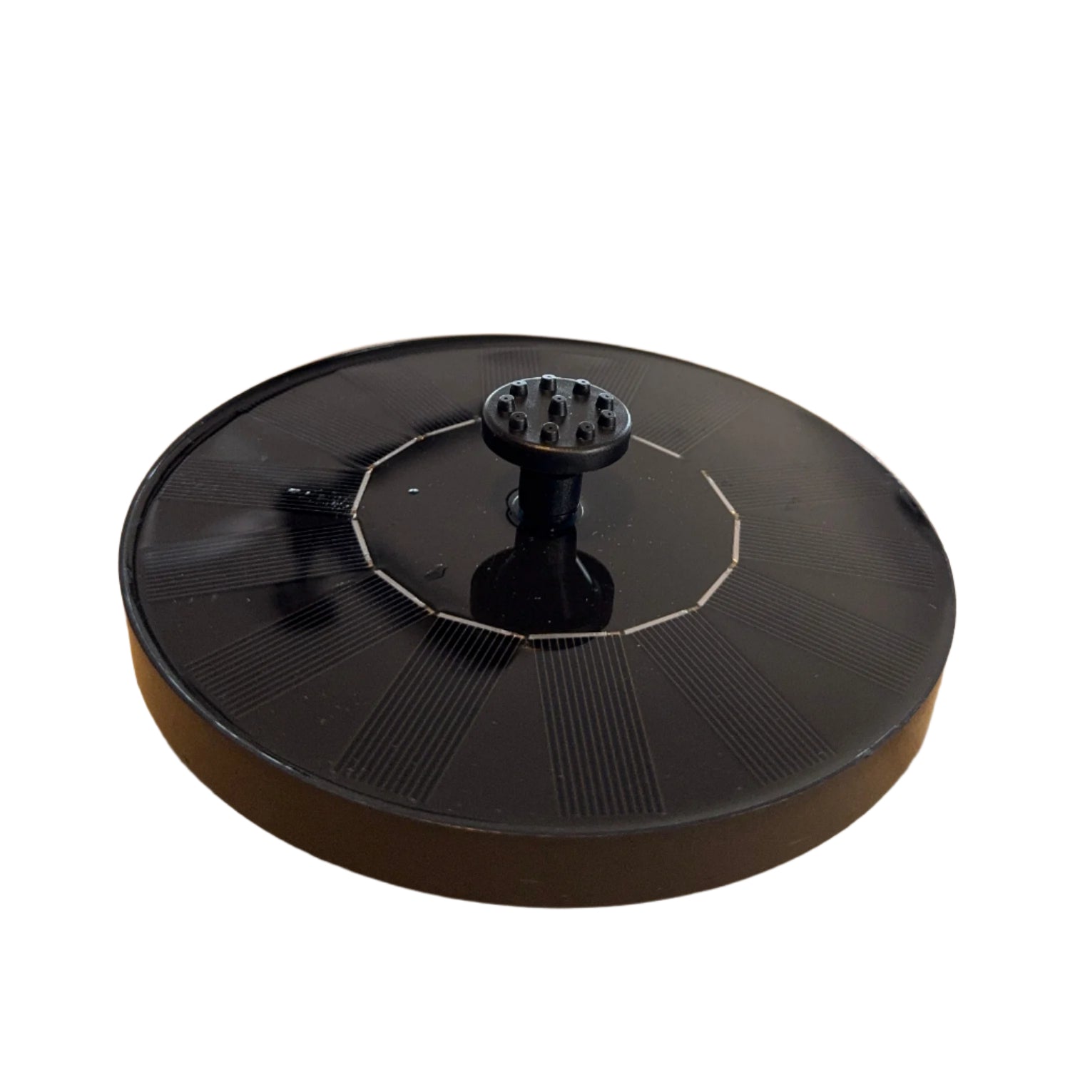 1.4 solar water fountain with nozzle plate