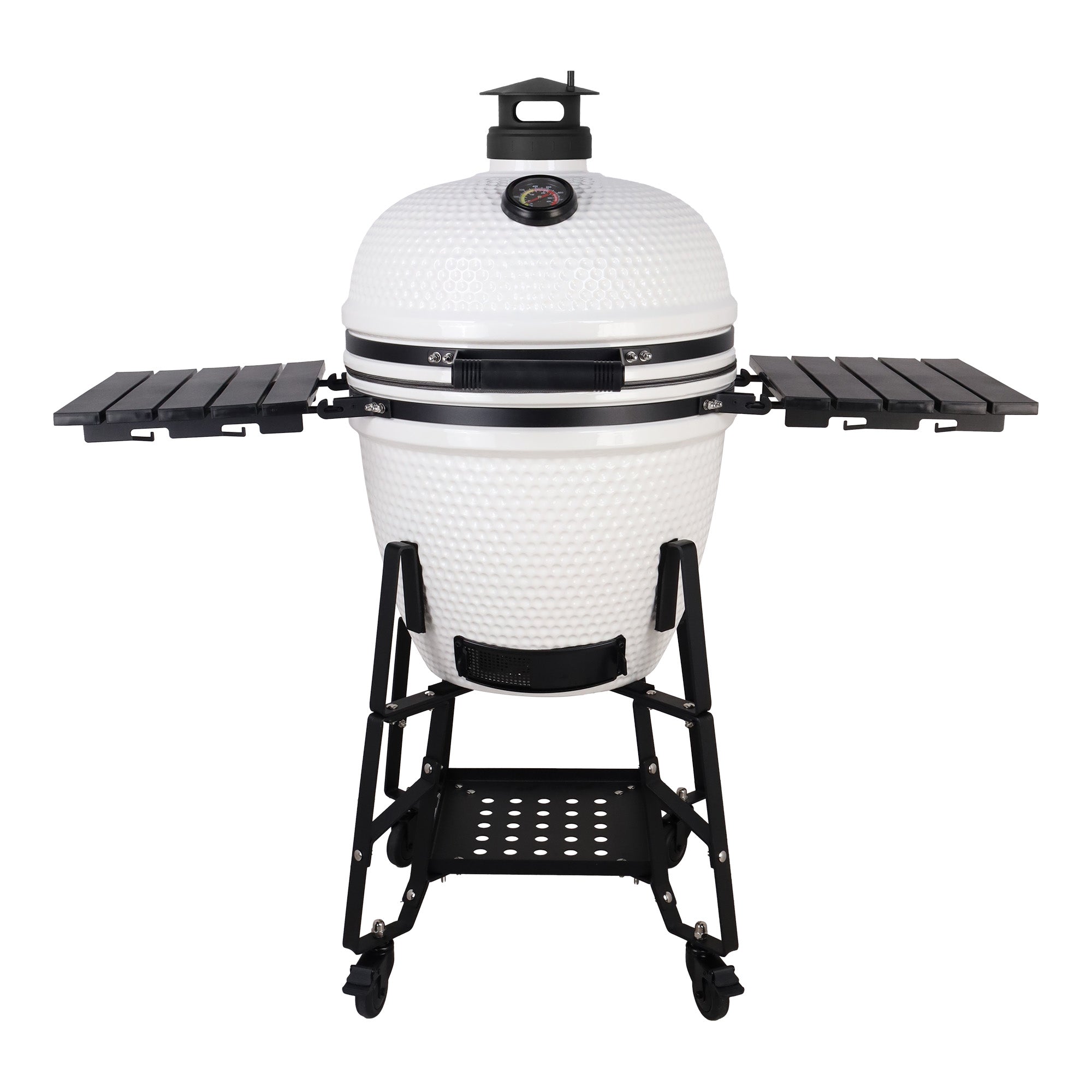 #Casa Lusso 21" Egg BBQ Colour Options_casa lusso ice white kamado