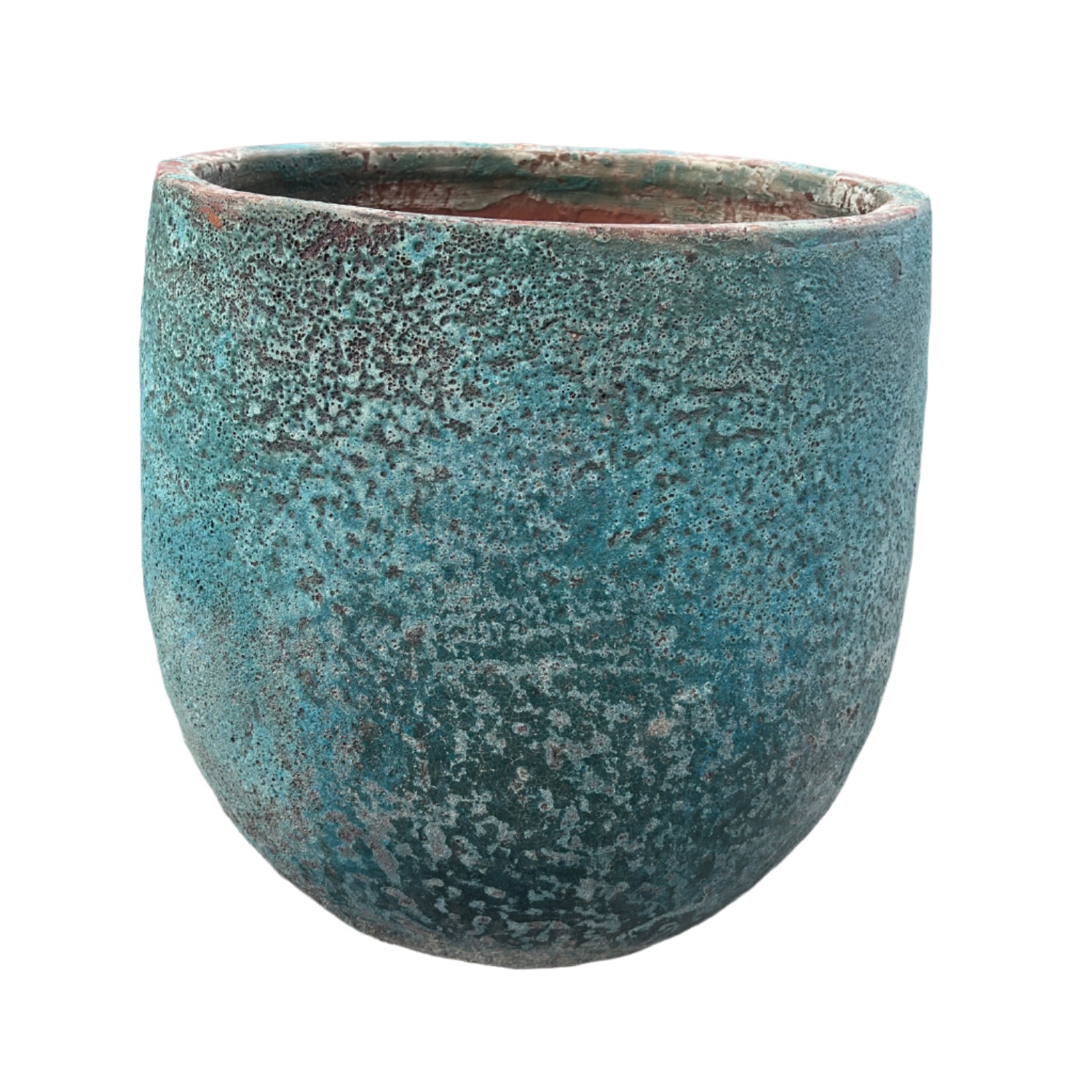 Green Atlantis Lava Rock Low Jam Pots S3