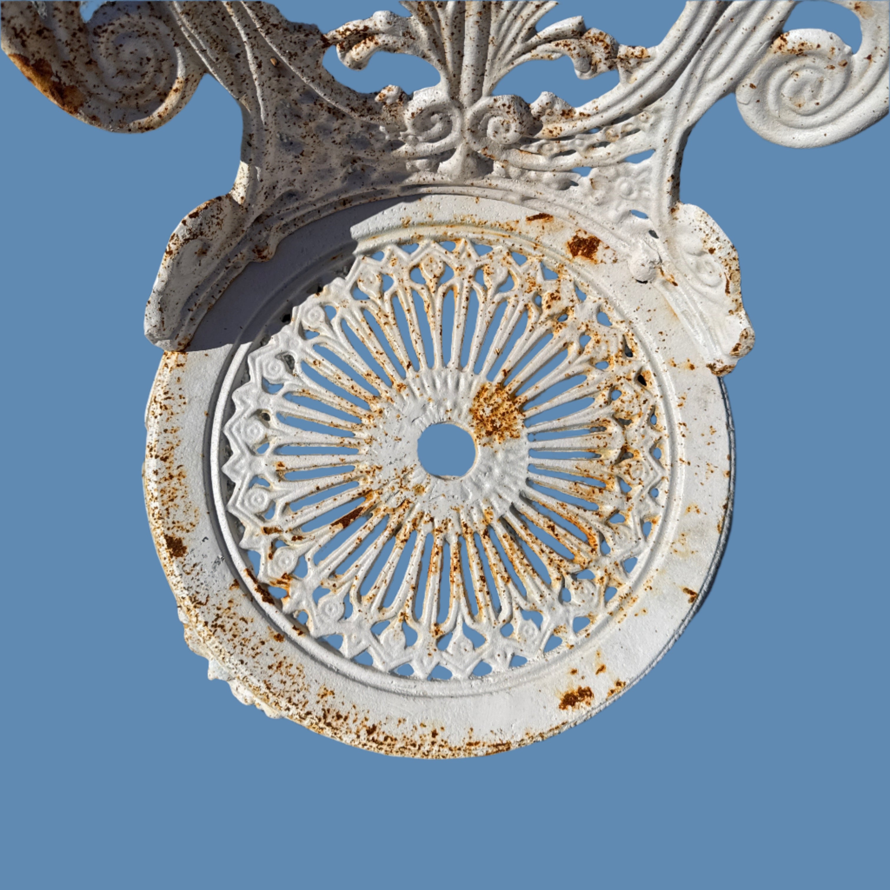 Cast Iron Chairs White S47AW