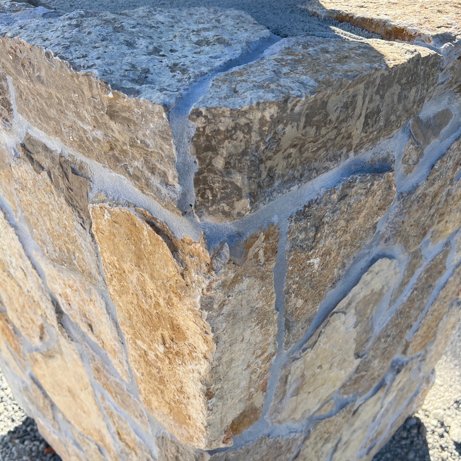 Honey Gold Limestone Dynamic Stone Cladding Corners – Venice Street Living