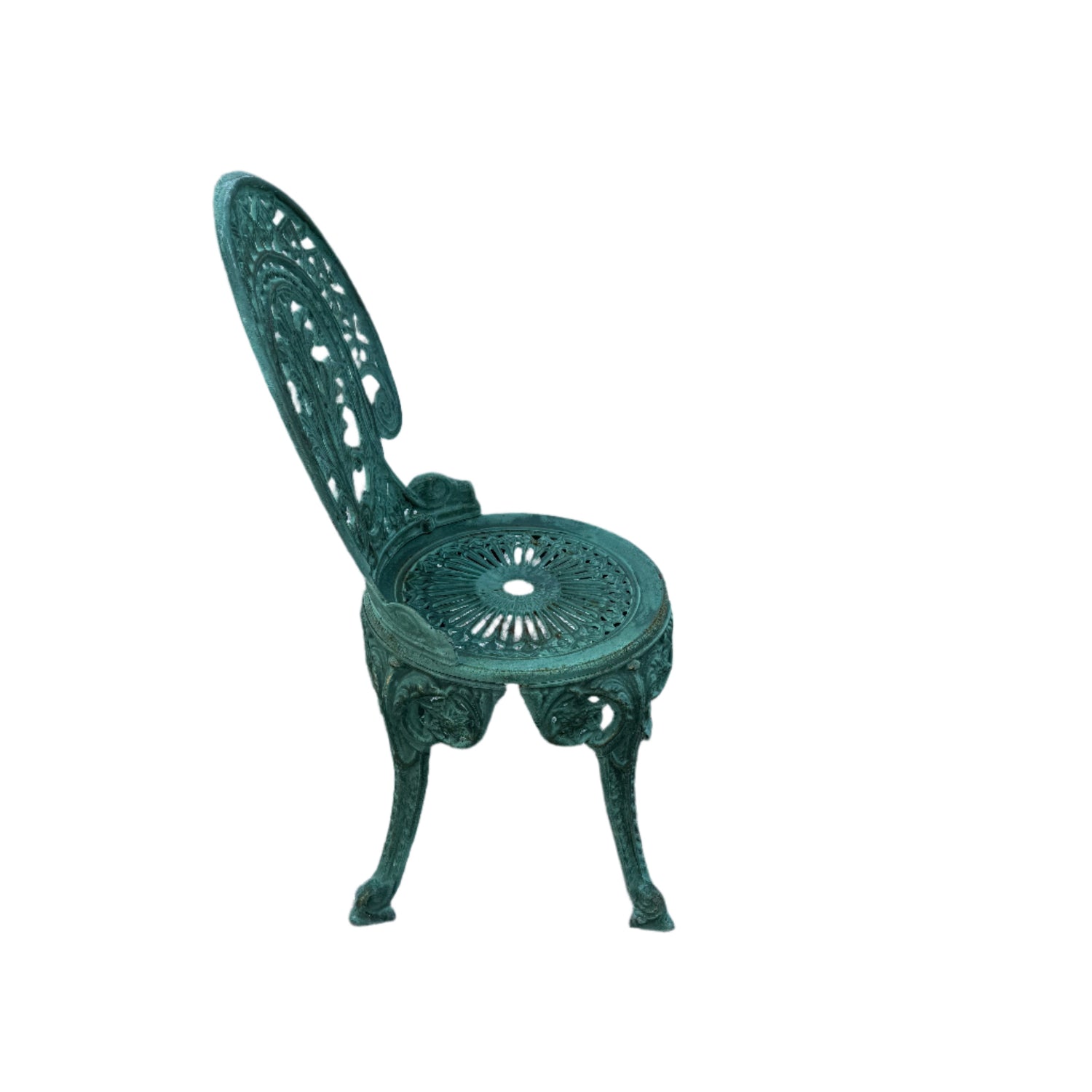 Cast Iron Chairs Green S47G