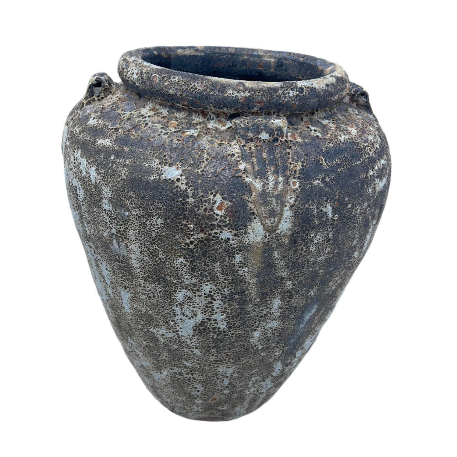 Lava Rock Handle Urn