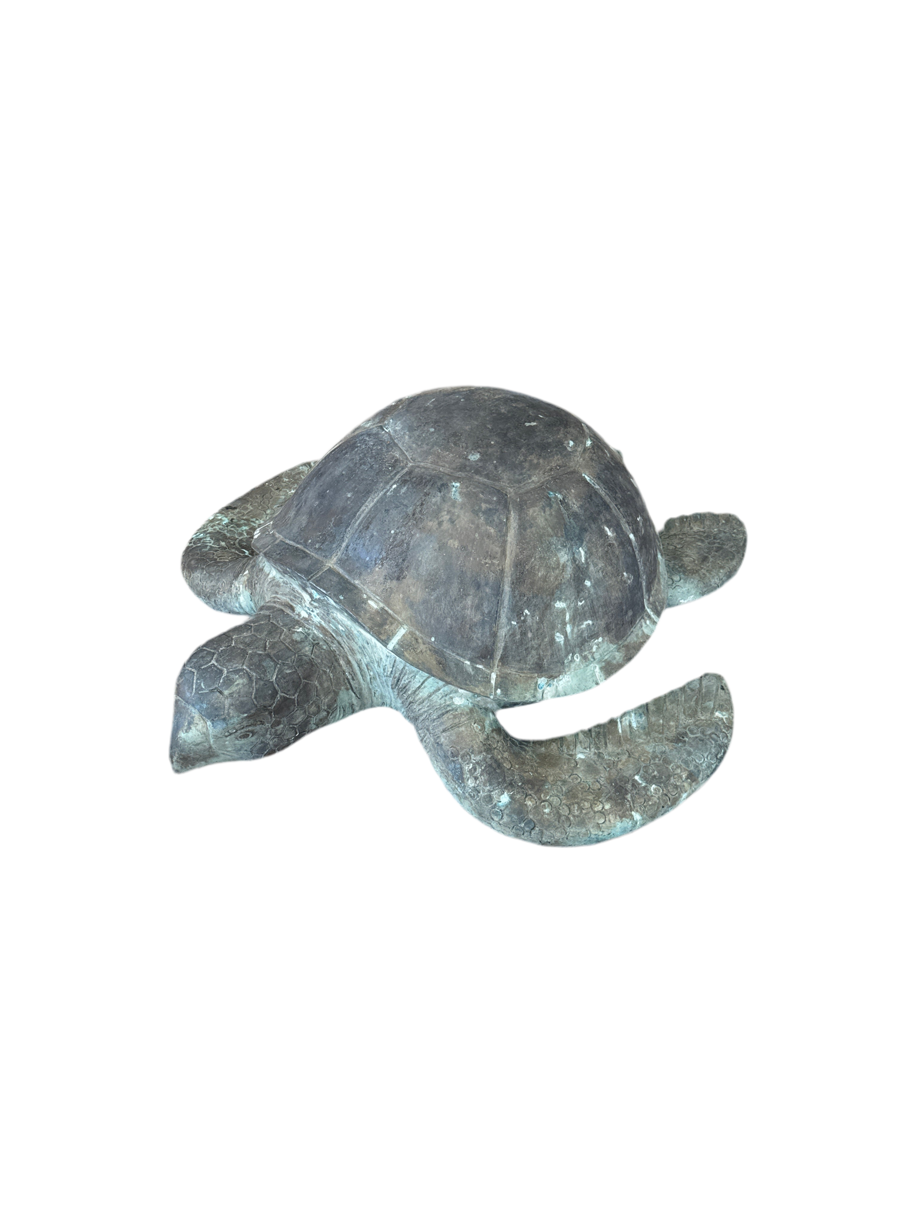 Mr Turtle Iron & Worn Copper Patina