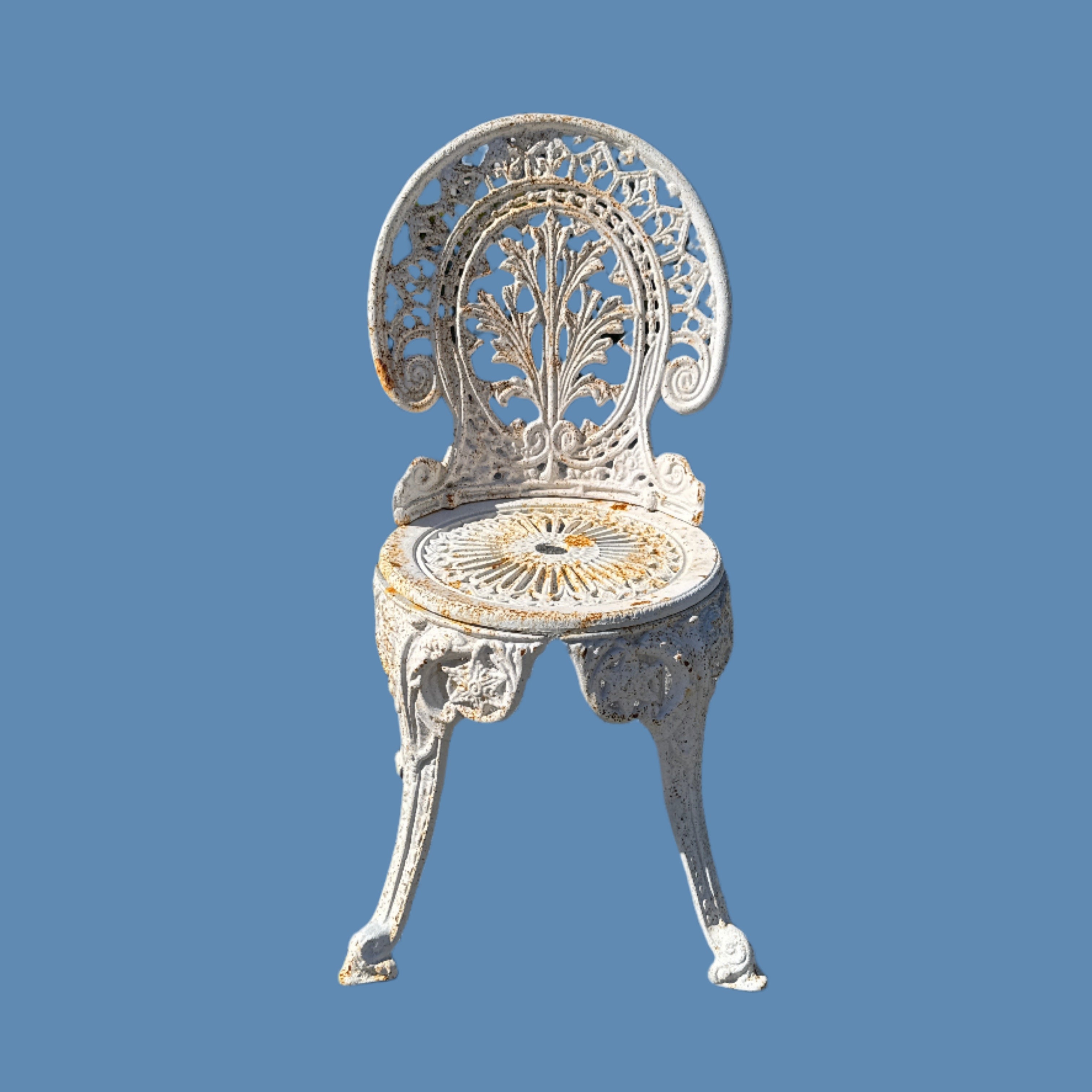 Cast Iron Chairs White S47AW