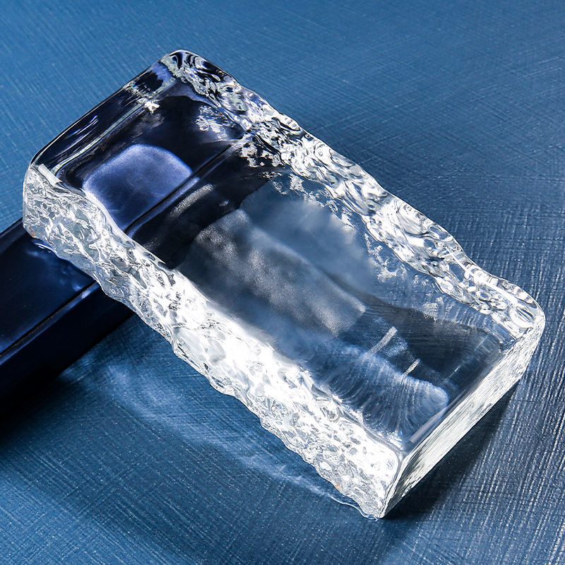 Ice Crystal Solid Glass Bricks