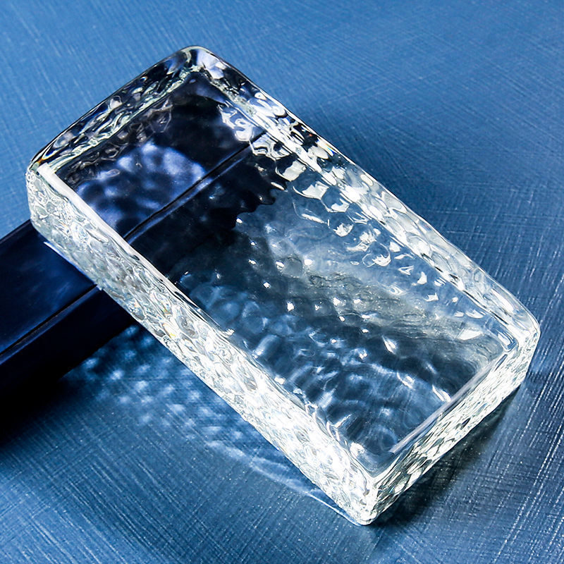 Honeycomb Pattern Solid Glass Bricks