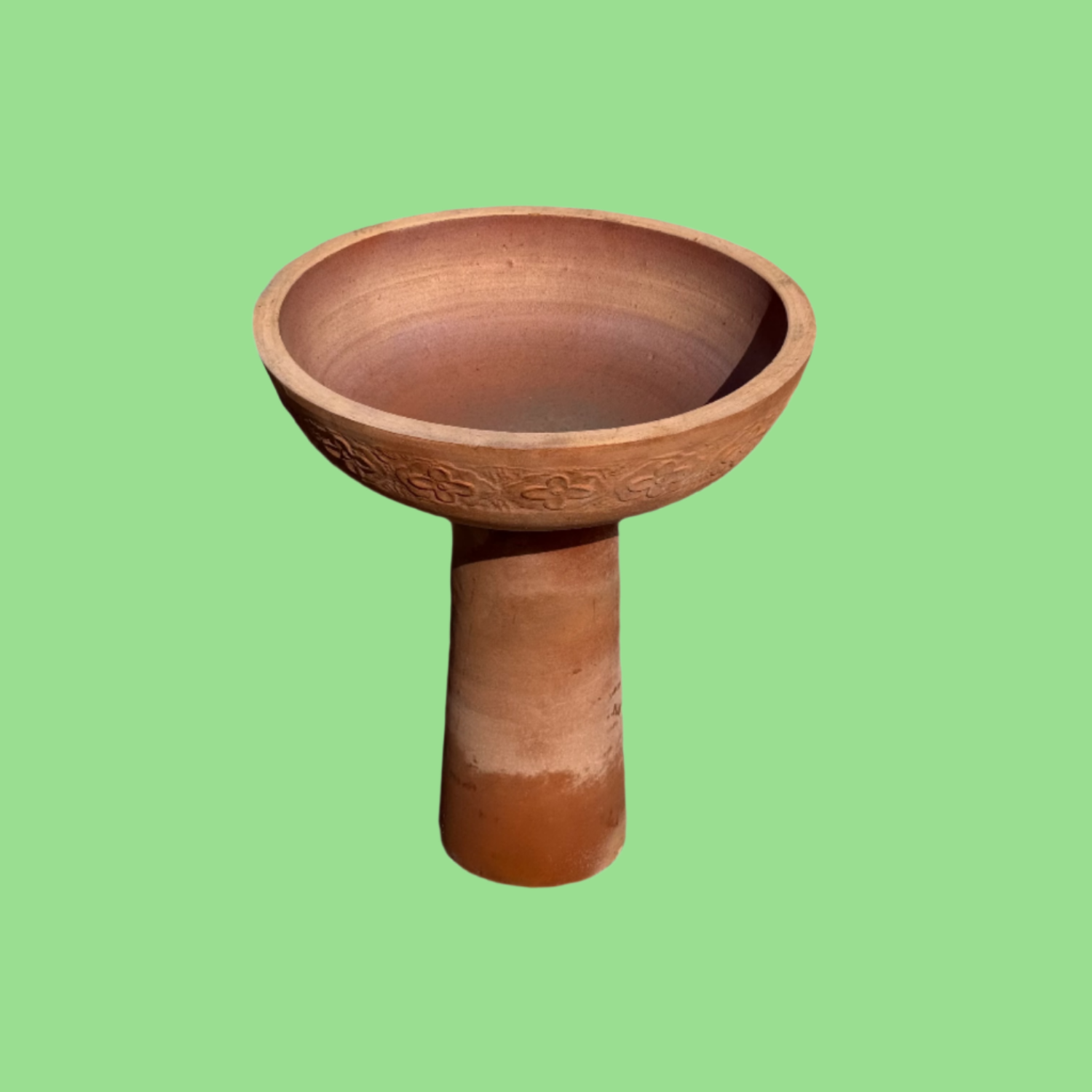 Terracotta Bird Bath