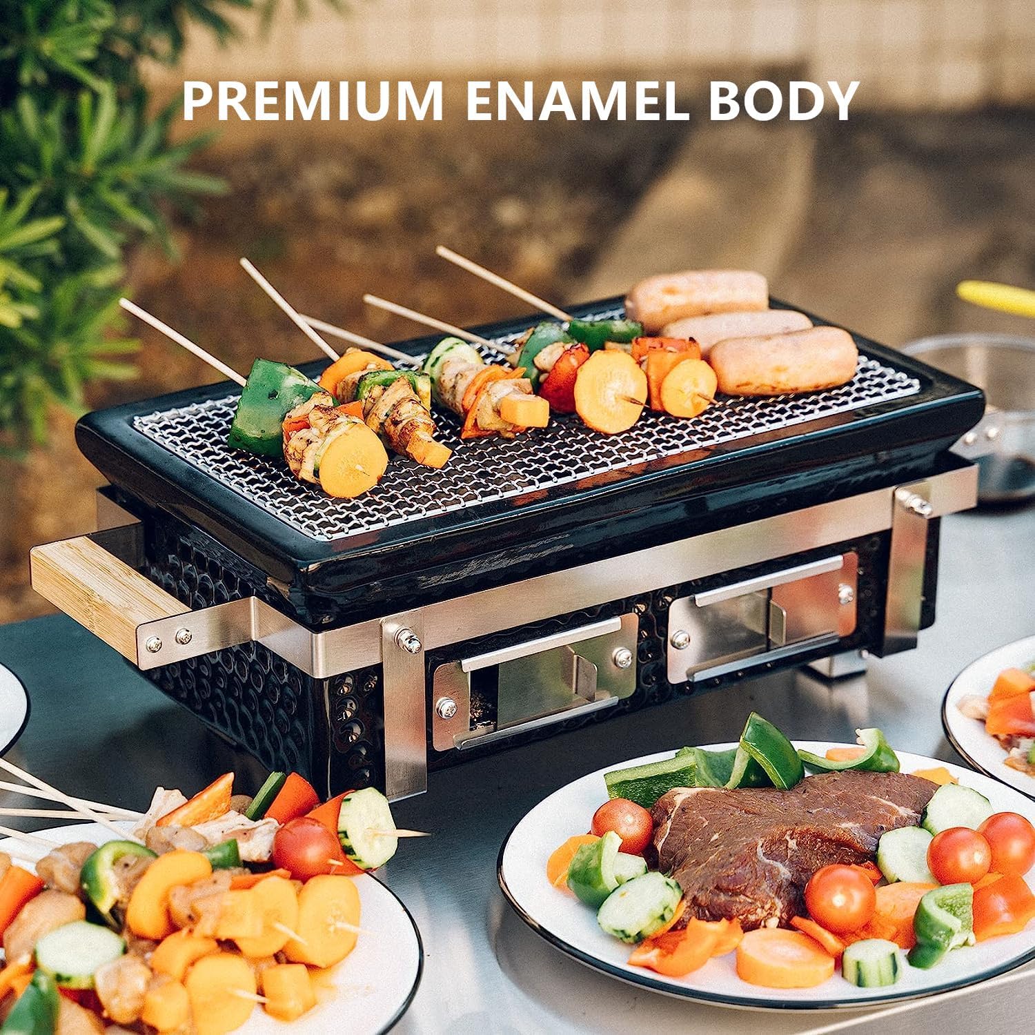 Casa Lusso 15" Hibachi Charcoal Grill (pre-order)