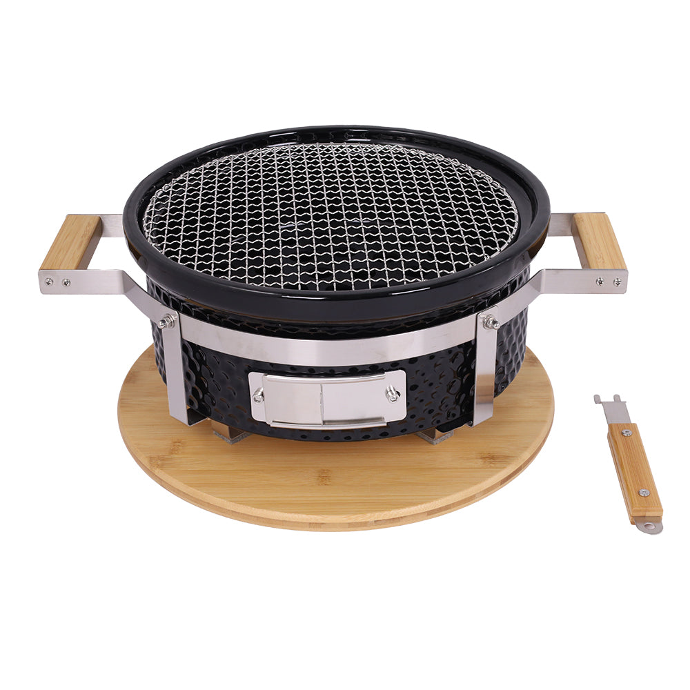 Casa Lusso 13" Round Hibachi Charcoal Grill